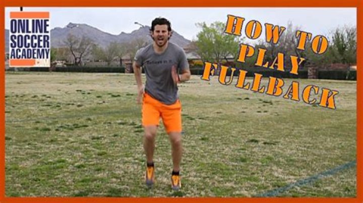 Can fullbacks get the ball?
