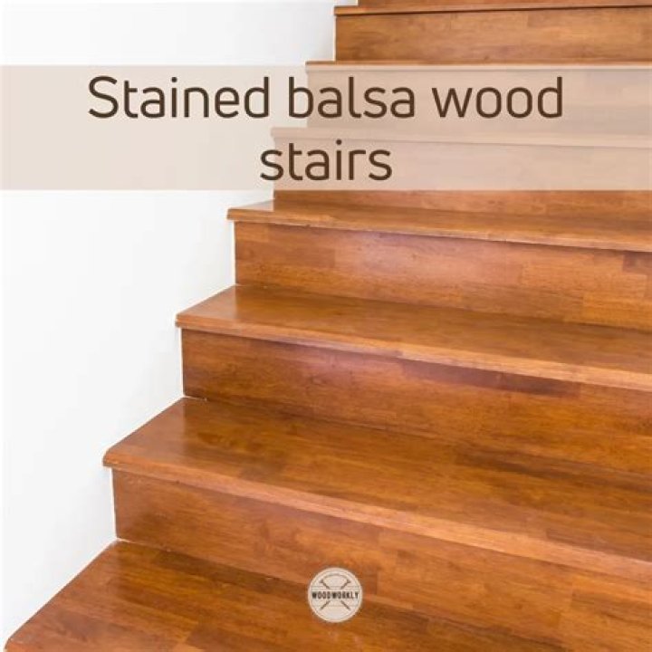 Can you stain balsa wood?